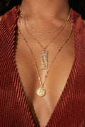 Three For You Layered Necklace - Gold