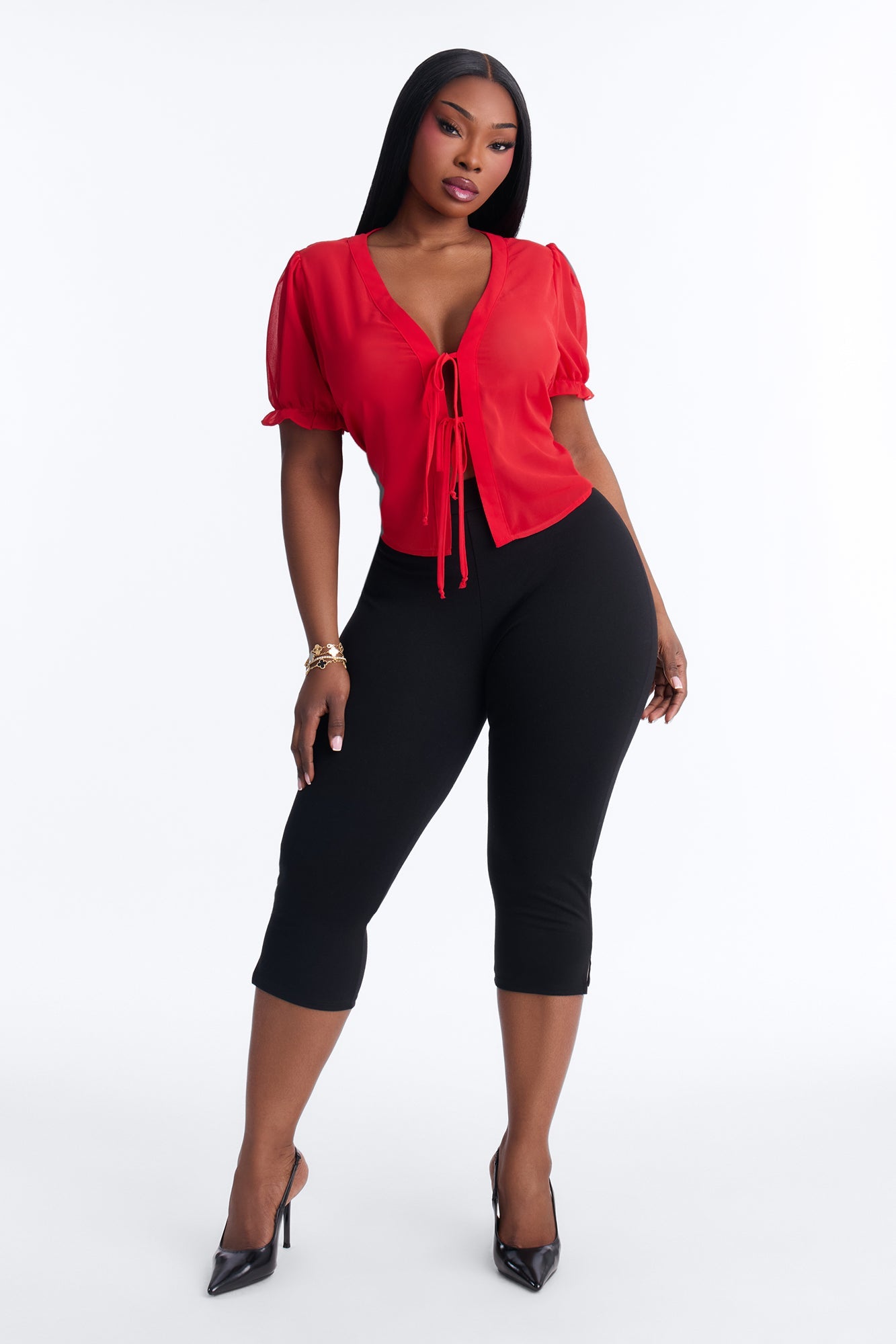 Cherished Moment Top - Red