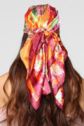 Bed Of Flowers Head Scarf - Multi