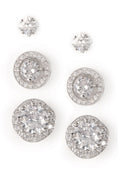 Gonna Be Different Earring Set - Silver