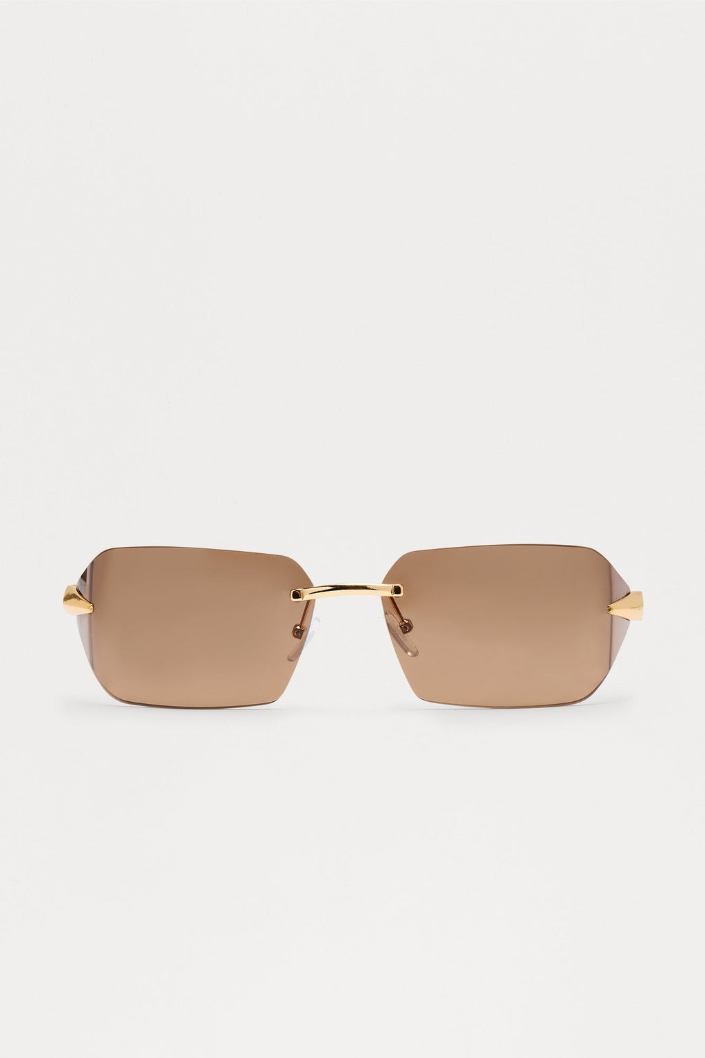 To The Next Level Square Sunglasses - Brown