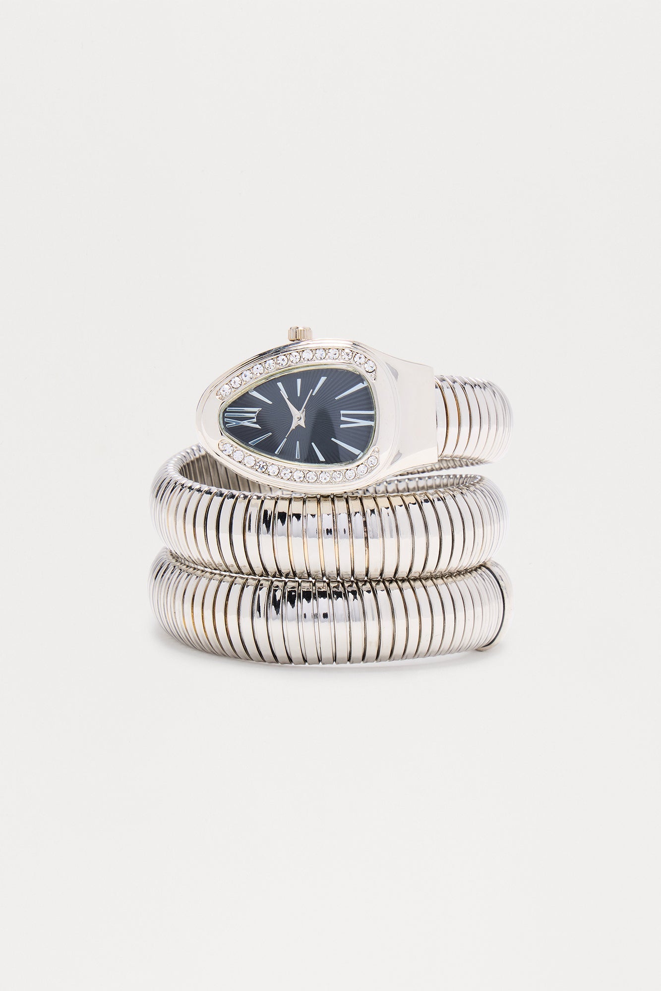 Not So Sneaky Watch - Silver/Black