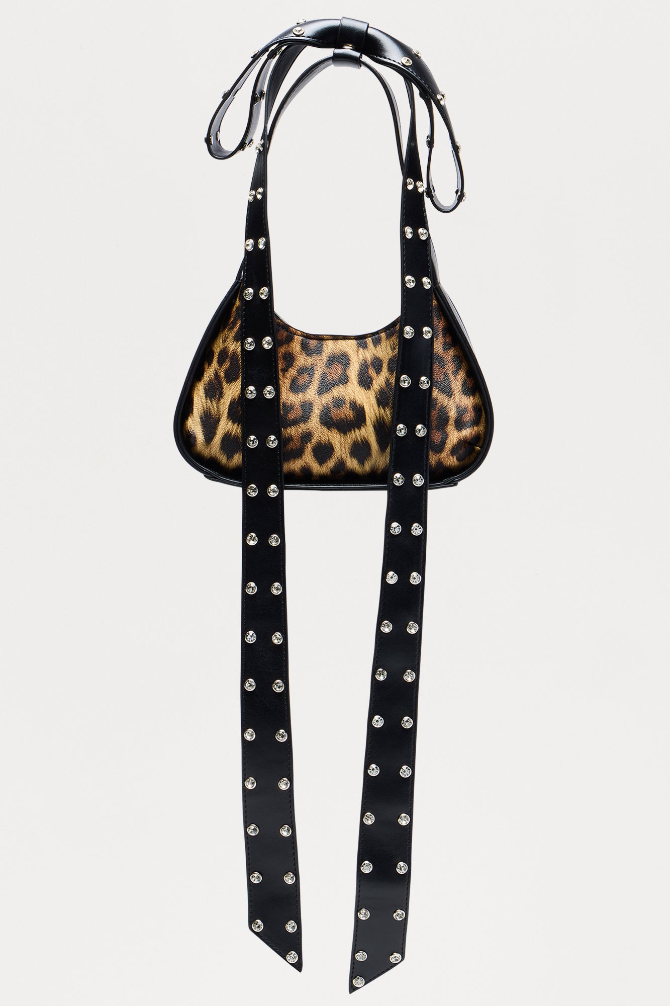 Roam Free Animal Print Faux Leather Handbag - Brown/combo