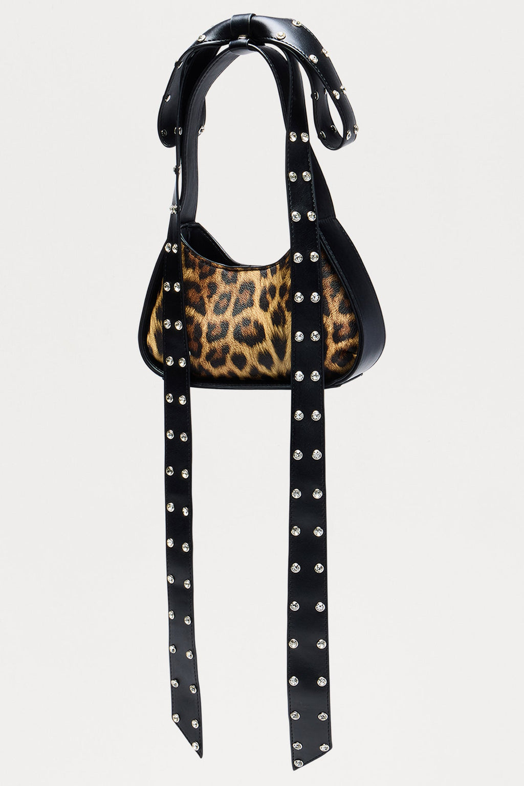 Roam Free Animal Print Faux Leather Handbag - Brown/combo