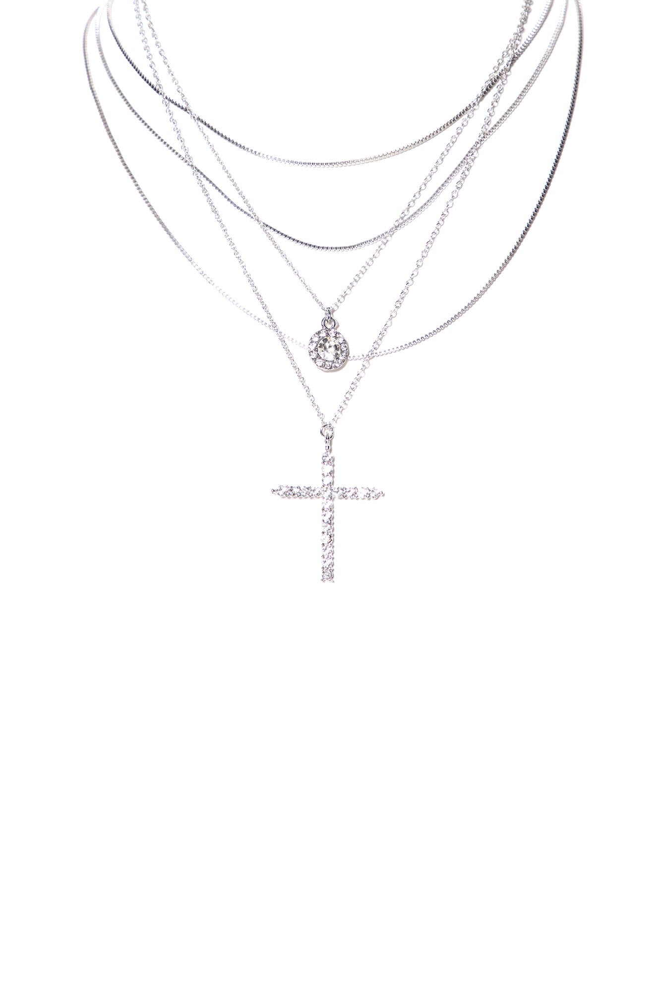 Lift Your Spirits Necklace - Silver