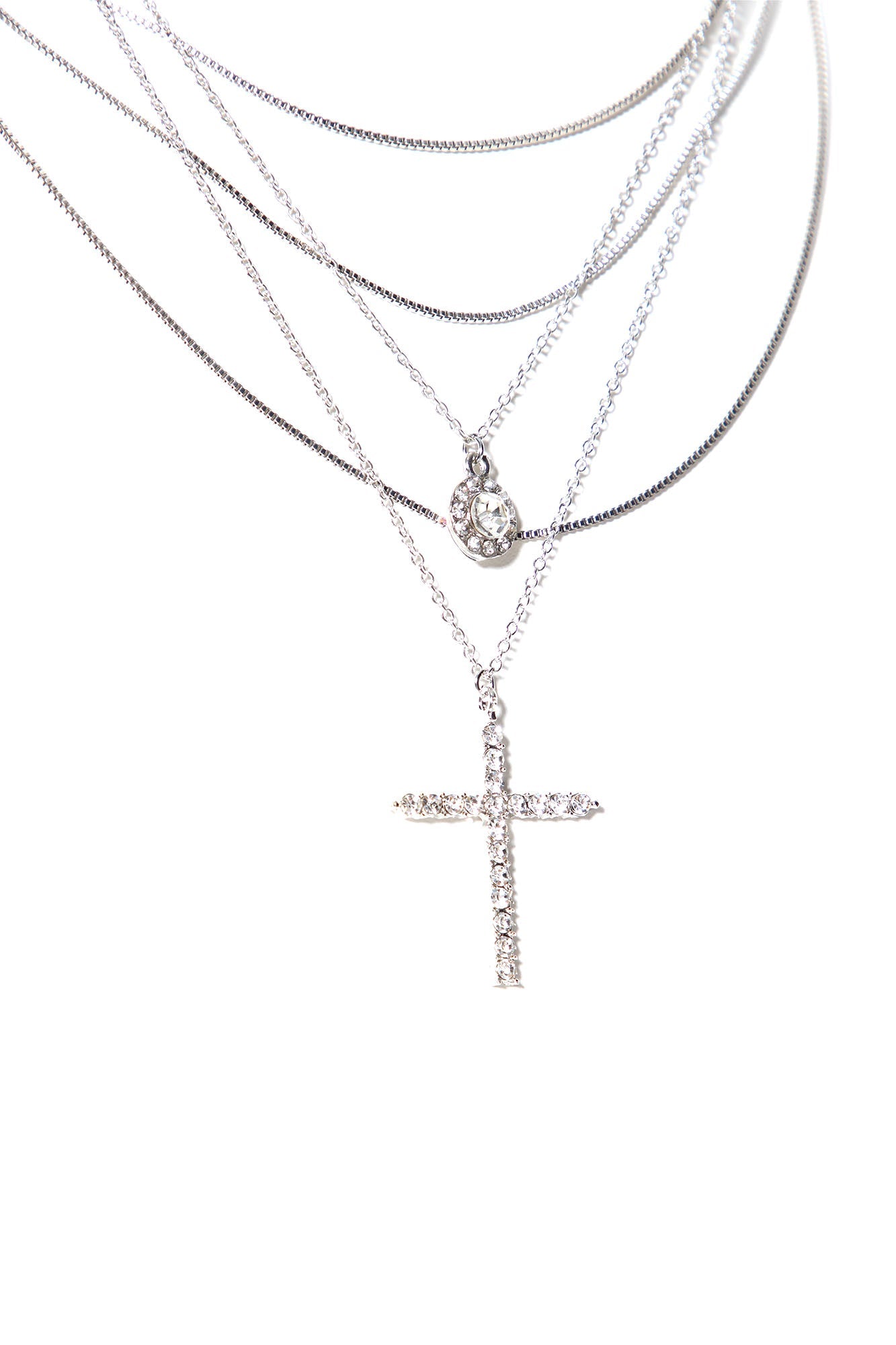 Lift Your Spirits Necklace - Silver