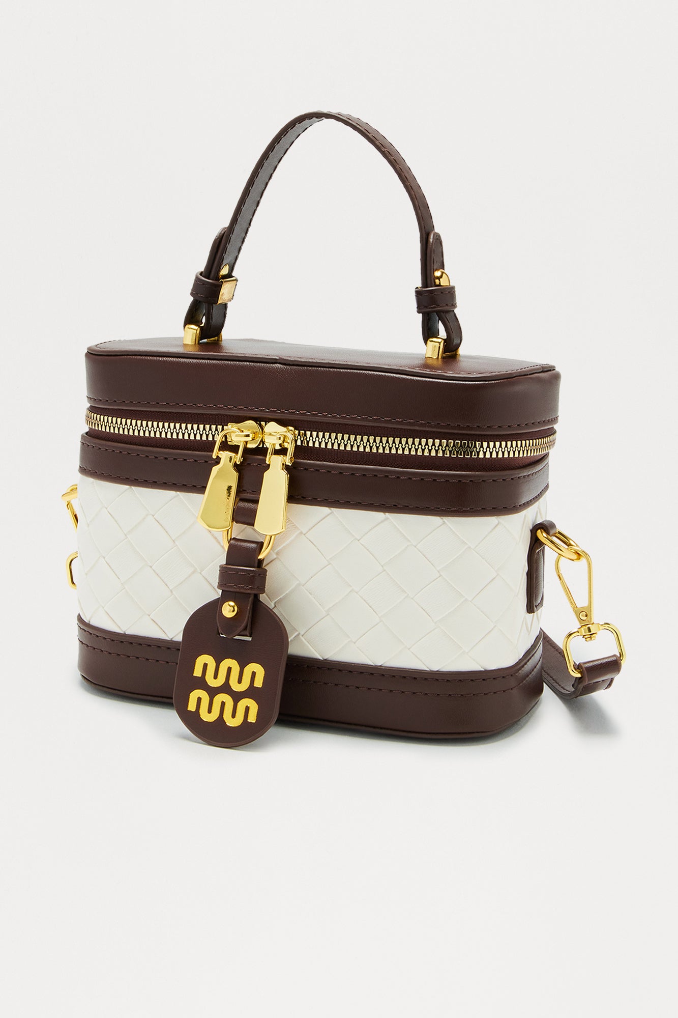Club Brunch Crossbody Handbag - Brown Combo