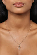Rose To The Occasion Necklace - Gold