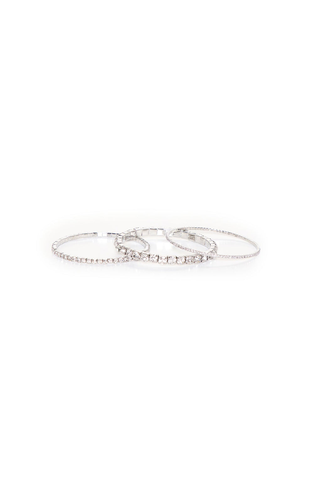 Your VIP Pass Bracelet Trio - Silver