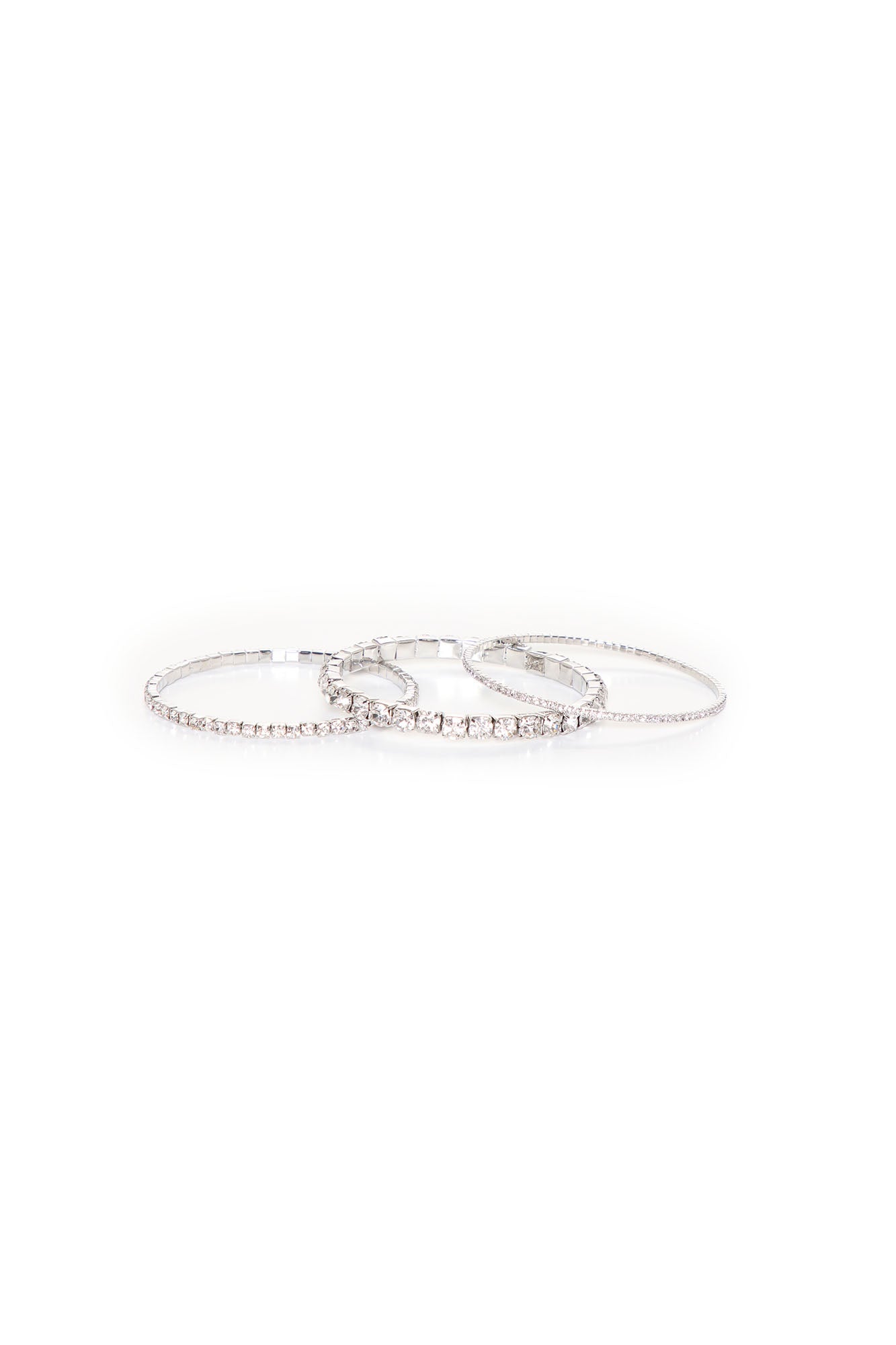 Your VIP Pass Bracelet Trio - Silver