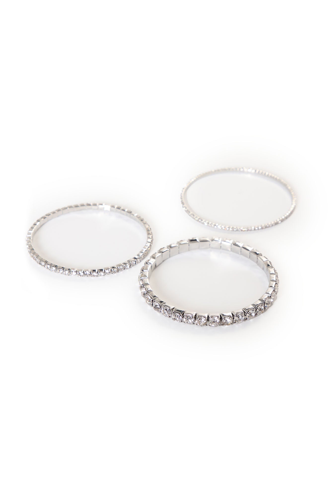 Your VIP Pass Bracelet Trio - Silver