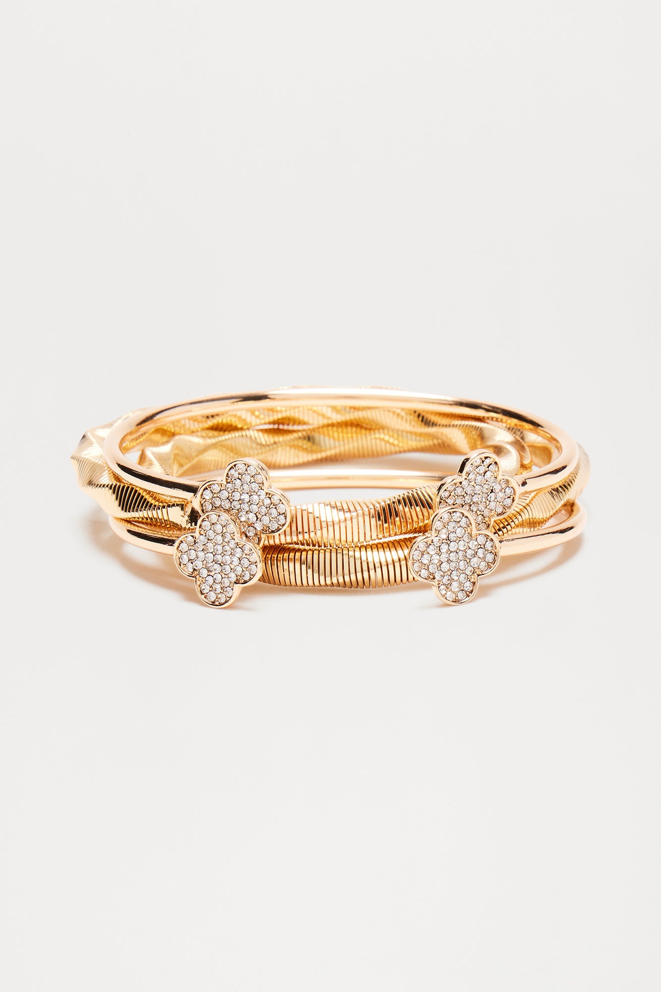 Blair 4 Piece Bracelet Set - Gold