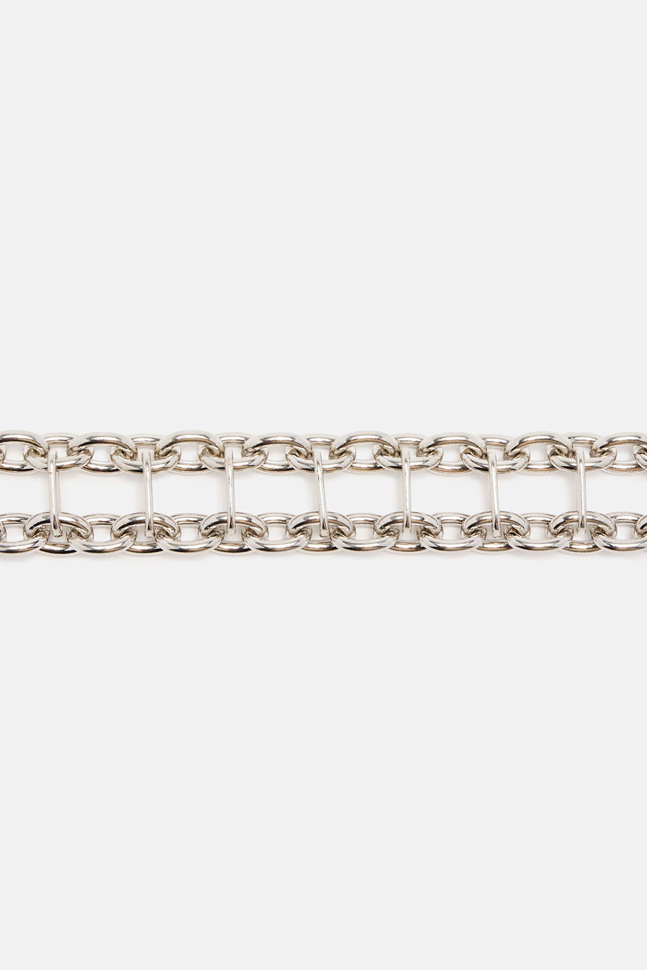 Chains For Me Choker - Silver