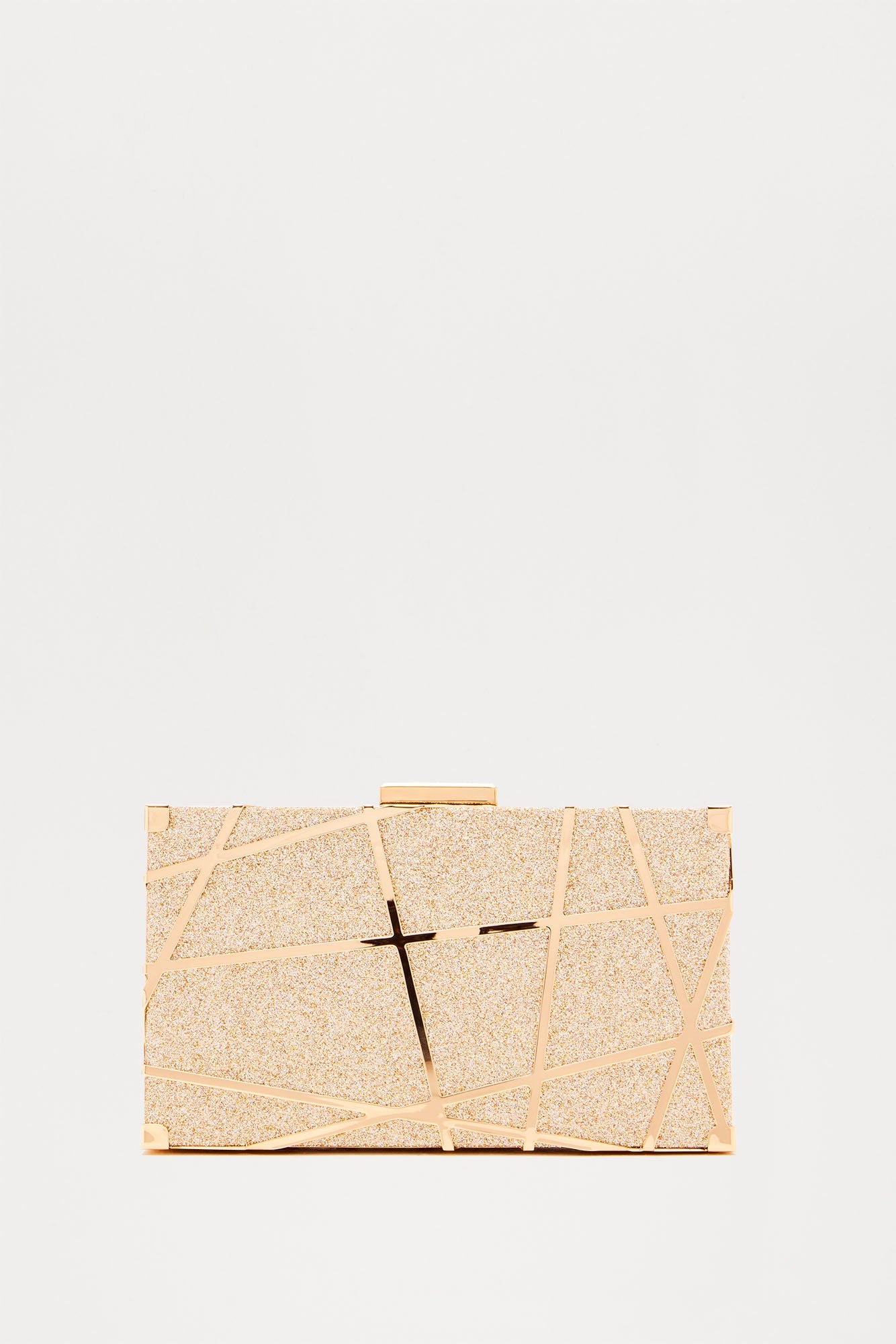 Golden Queen Clutch - Gold