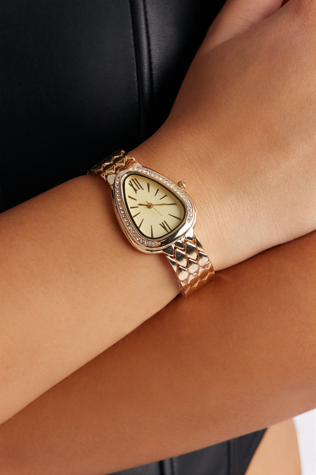 Time Will Tell Metal Watch - Gold